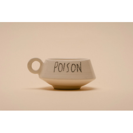 Tazzina da Caffè in Ceramica - Fatta a Mano in Italia, Design Unico