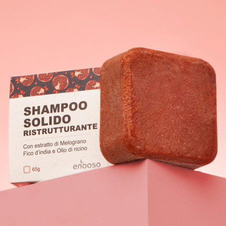Shampoo Solido Ristrutturante | Ripara & Rigenera Capelli Danneggiati