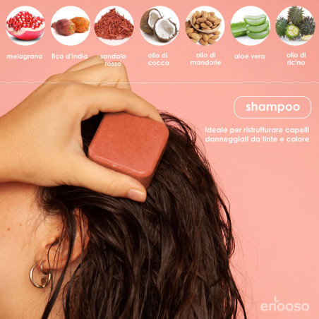 Shampoo Solido Ristrutturante | Ripara & Rigenera Capelli Danneggiati