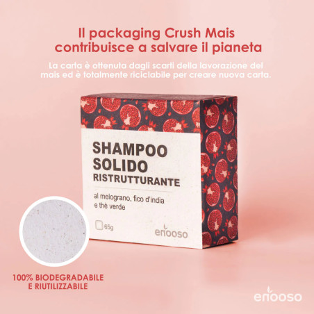 Shampoo Solido Ristrutturante | Ripara & Rigenera Capelli Danneggiati