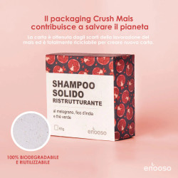 Shampoo Solido Ristrutturante | Ripara & Rigenera Capelli Danneggiati