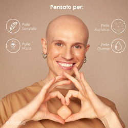 Nutriente e delicato sulla pelle! Detergere in profondità senza alterare il naturale equilibrio cutaneo.