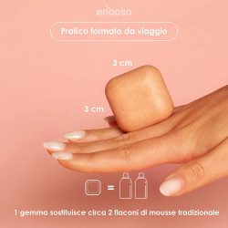 Bellezza consapevole! Formula solida e zero plastica per ridurre i rifiuti e rispettare l'ambiente.