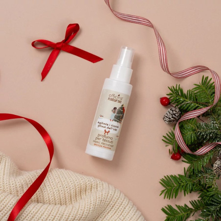 Profumo per tessuti Brezza Marina, spray naturale agli agrumi