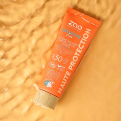 crema solare viso SPF30 biologica vegan naturale idratante