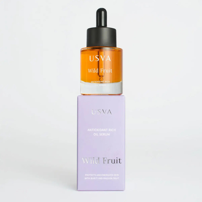 Siero olio antiossidante ai frutti di bosco Usva Cosmetics 30 ml flacone con contagocce