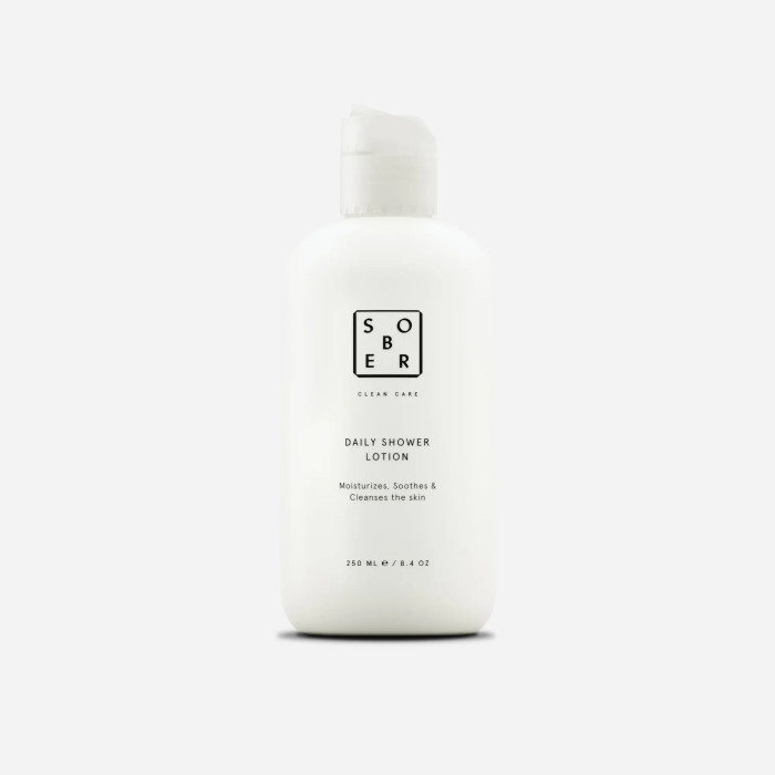 Bagnodoccia idratante Sober Berlin con aloe vera e olio di canapa
