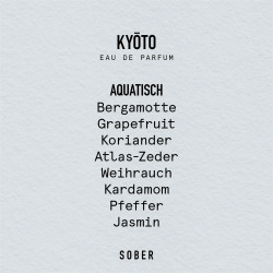 KYŌTO Sober Berlin | Profumo Unisex Fresco e Legnoso
